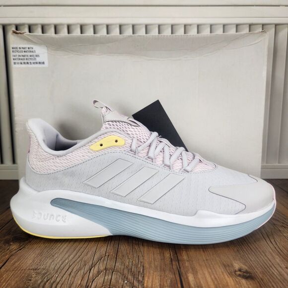 adidas Shoes - Adidas Bounce Alphaedge+ IF7286 Womens Size 9.5 Gray Pink Running Sneakers Shoes